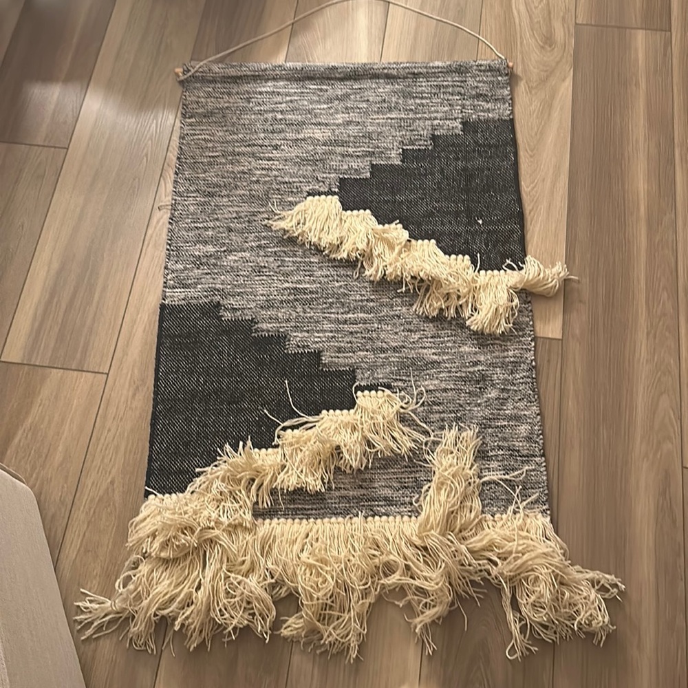 Handmade coastal tapestry